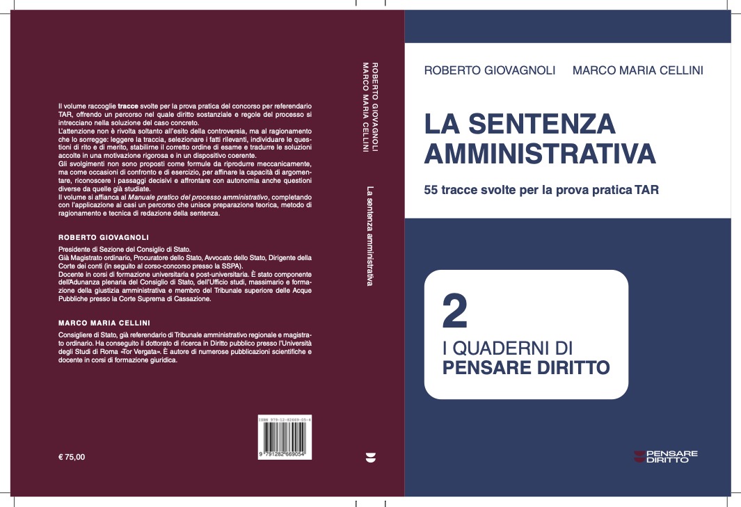 Collana Quaderni: Manuale pratico del processo amministrativo + La sentenza amministrativa